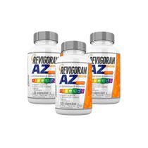 Revigoran A-Z Multivitamínico Completo 120 Cápsulas Nutrends Kit 3 Unidades