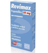 Revimax 50 Cães 30 comprimidos - Agener União Revimax 50 Cães 30 comprimidos - Agener União