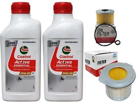 Revisão Cb 300 09 Á 12 Filtros Óleo E Ar, Óleo Mineral 20w50