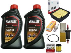 Revisão Fazer 250 2016...2022 Filtros, Oleo 20W50 , Vela