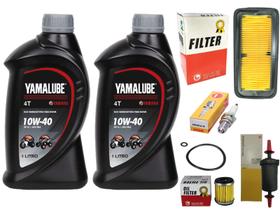 Revisão Fazer 250 2018 Até 2022 Filtros, Oleo 10w40, Vela