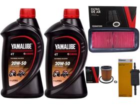 Revisão Fazer 250 2018 Até 2023 Filtros, Óleo 20w50
