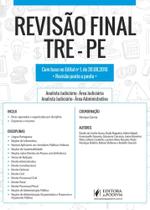 Revisão Final: Tre-pe - Dicas Ponto a Ponto do Edital - JUSPODIVM - ESPECIAIS Revisão Final: Tre-pe - Dicas Ponto a Ponto do Edital - JUSPODIVM - ESPECIAIS