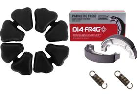 Revisão Freio Traseiro Cbx 250 Twister Coxim Coroa E Lona Revisão Freio Traseiro Cbx 250 Twister Coxim Coroa E Lona