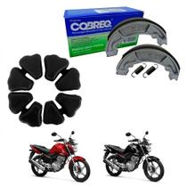 Revisão Freio Traseiro Titan 160/fan 160 Coxim Coroa E Lona Revisão Freio Traseiro Titan 160/fan 160 Coxim Coroa E Lona