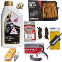 Revisão Titan 160 16 Á 17 Filtro, Oleo, Vela, Bujão, Lona