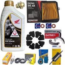 Revisão Titan 160/ Fan 160 16 Á 24 Filtros, Lona, Óleo, Vela Revisão Titan 160/ Fan 160 16 Á 24 Filtros, Lona, Óleo, Vela