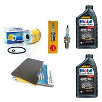 Revisão Yamaha Fazer 250 Até 2011 Óleo mobil-filtros-vela