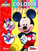 Revista a casa do mickey mouse para colorir + brinde