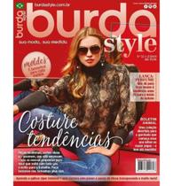 Revista Burda Style Costure Tendências N 55 - Taylor Made Media Brasil