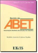Revista da ABET - Vol. - Associação Brasileira de Estudos do Trabalho