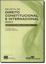 Revista de Direito Constitucional e Internacional - REVISTA DOS TRIBUNAIS