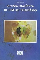 Revista Dialética de Direito Tributário V.209 Revista Dialética de Direito Tributário V.209