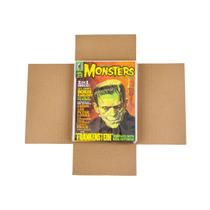 Revista e revista em quadrinhos Mailers Gemini, pacote com 25, 8,5x11x5cm