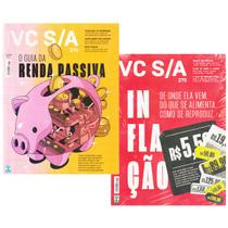 Revista Economia Você S/A Guia de Renda e Inflação Kit 2 Vol