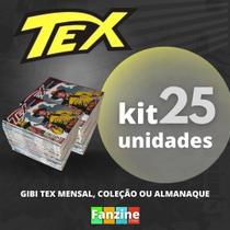 Revista Gibi Tex Mensal Kit 25 HQs Novos Coleção Almanaque Revista Gibi Tex Mensal Kit 25 HQs Novos Coleção Almanaque