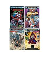 Revista Hq Marvel Dc Esquadrão Suicida Alerquina (4 Capas)