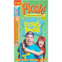 Revista Infantil Picolé Passatempos Educativos Com Luccas Neto Ed. 03 Colorida Com 26 Páginas