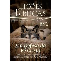 Revista Lições Bíblica Adulto Aluno Ampliada 1º Trimestre 2025