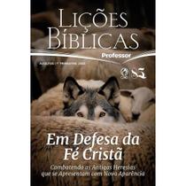 Revista Lições Bíblica Adulto Professor 1º Trimestre 2025 - CPAD
