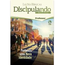 Revista Lições Bíblica Discipulado Professor 4º Trimestre 2022 - CPAD