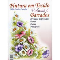 Revista Pintura em Tecido Nella Davini Coccolin Barrados - Volume 6 - Ambientes e Costumes