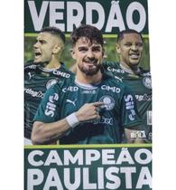 Revista Pôster Palmeiras - Verdão Campeão Paulista 2026 Revista Pôster Palmeiras - Verdão Campeão Paulista 2026