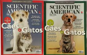 Revista Scientific American - A Ciência de Cães e Gatos 2 Volumes