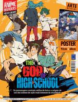 Revista Superpôster Anime Invaders - The God Of High School - EDITORA EUROPA
