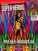 Revista Superpôster Mundo dos Super-Heróis Mulher-Maravilha - Editora Europa