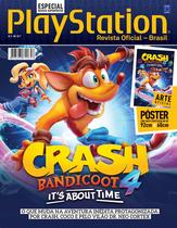 Revista superpôster playstation - crash bandicoot 4