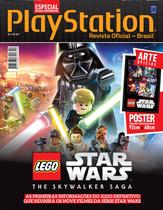 Revista superpôster playstation - lego star wars: the skywalker saga