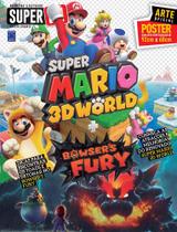 Revista Superpôster Super N - Super Mário 3D World e Bowsers
