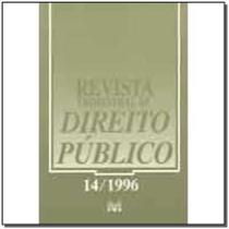 Revista trimestral de direito publico ed. 14 - MALHEIROS EDITORES