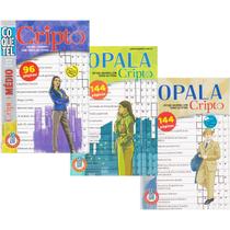 Revistas De Passatempo Coquetel Criptogramas Cripto Opala