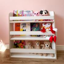 Revisteiro Estante Montessori Infantil para Livros 70x70 cm - Aprender - Matarazzo Decor Revisteiro Estante Montessori Infantil para Livros 70x70 cm - Aprender - Matarazzo Decor