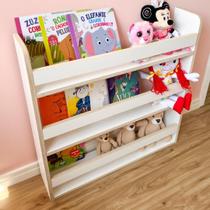 Revisteiro Estante Montessori Infantil para Livros 70x70 cm - Aprender - Matarazzo Decor Revisteiro Estante Montessori Infantil para Livros 70x70 cm - Aprender - Matarazzo Decor