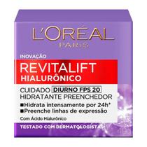 Revitalift hialurônico diurno fps20 com 49g