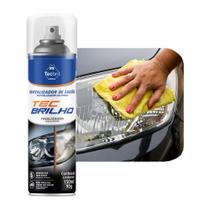 Revitalizador De Faróis Tecbril Spray 150ml + Mini Flanela