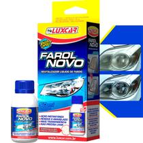 Revitalizador De Farol Luxcar Automotivo Liquido Renovador Removedor Manchas Amarelado