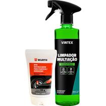 Revitalizador De Plastico Borrachas + Limpador Apc Multiação Revitalizador De Plastico Borrachas + Limpador Apc Multiação