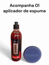 Revitalizador de Pneu Vonixx Shiny Spray 500ml - Acompanha Aplicador de Espuma