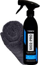 Revitalizador Protetor Renovador de Pintura Fosca Envelopada Carro Moto Caminhão Sio2 Pro 500ml Vonix