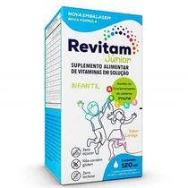 Revitam junior suplemento vitamínico 120ml sabor laranja
