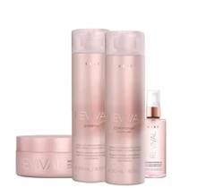 Revival Brae Kit Reconstrutor Cabelos Danificados - Sh 250ml + Cond 250ml + Masc + Gorgeous Oil 60ml Revival Brae Kit Reconstrutor Cabelos Danificados - Sh 250ml + Cond 250ml + Masc + Gorgeous Oil 60ml