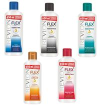 Revlon Flex Shampoo Com Keratina e Argan 650ml