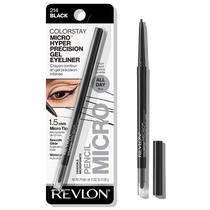 Revlon Gel Eyeliner Delineador Micro Hyper Cor 214 Black
