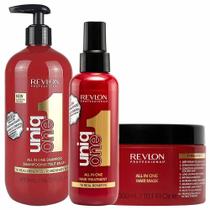 Revlon Professional Uniq One All In One Hair Kit - Leave-in + Shampoo + Máscara Capilar