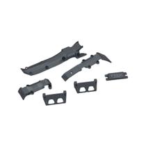 Revo 1/16 skidplates front rear 7037