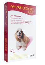 Revolution 12% Antipulgas Cães 10,1Kg a 20Kg - Zoetis